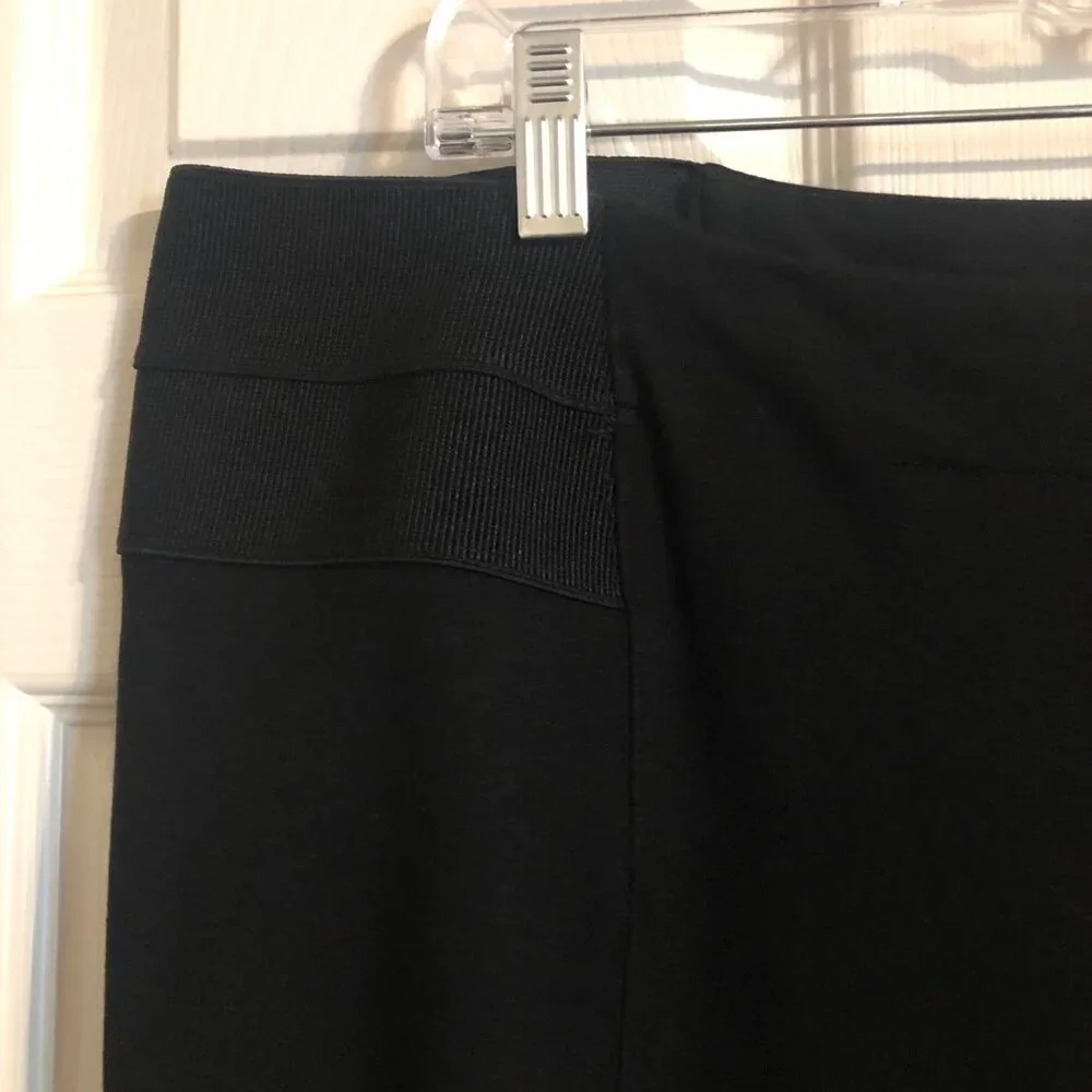 Lane Bryant black straight leg tapered ankle office‎ attire leggings size 20